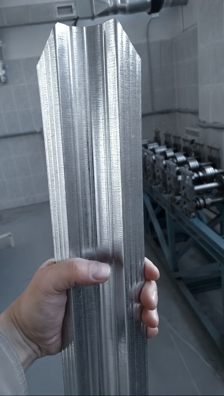 Штакетник — оцинкованная сталь